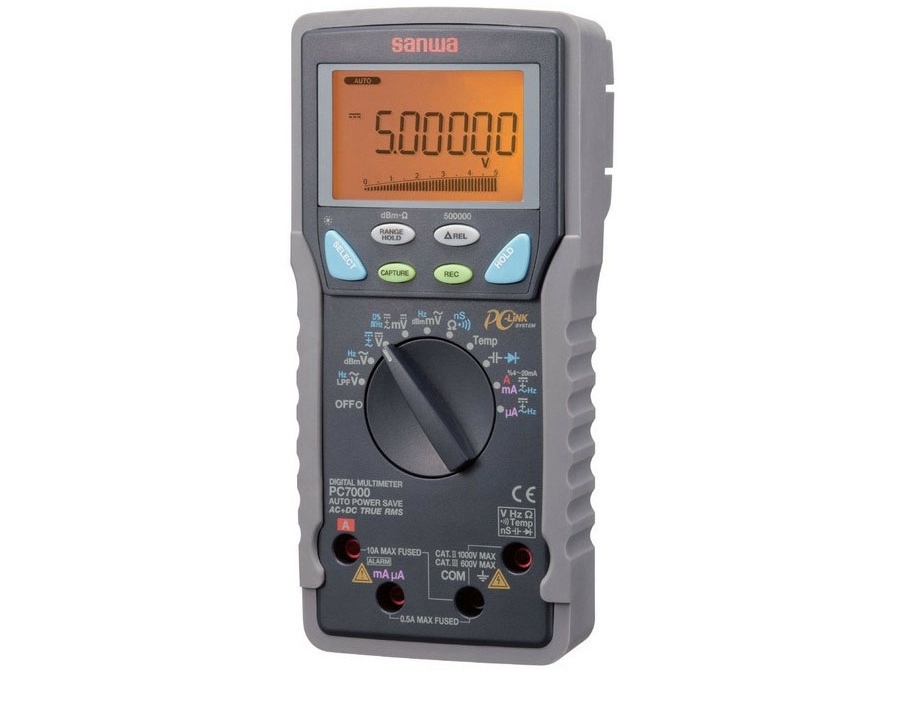 (image for) SANWA PC7000 High Resolution Digital Multimeter instead of PC5000a